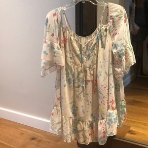 Tularosa Medium off the shoulder dress worn 1 time